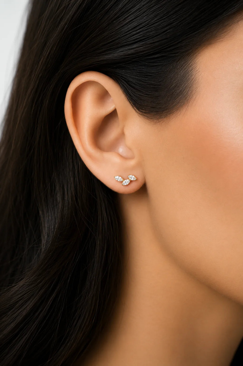 Scattered Marquise Flat Back Top